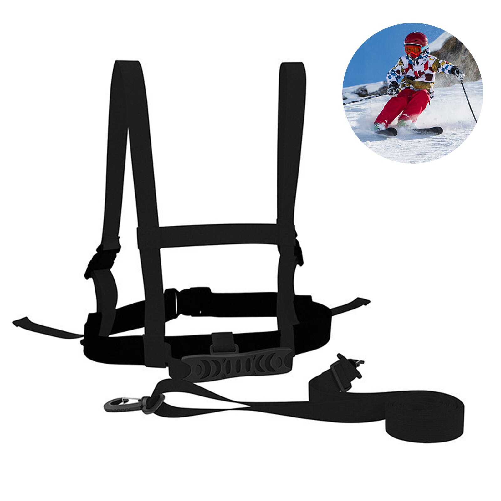 Ski Harness For Kids Snowboard Training Harness Children&s Ski Training Straps Copilot Lift Ski Halter Safety Belts Adjustable